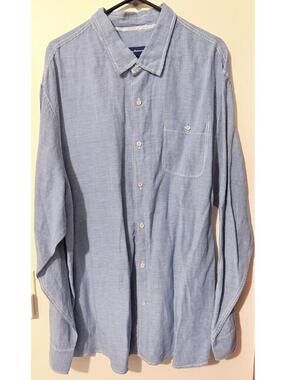 2XT - Men - Tommy Bahama Blue Linen Long Sleeve